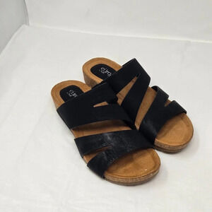 Eurosoft Gracie black Women’s slide Sandals
